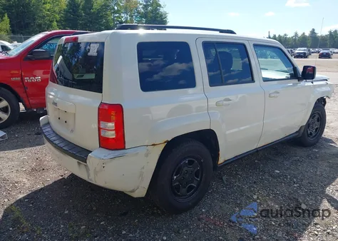 2010 Jeep Patriot Sport from USA, damaged, VIN 1J4NF2GB9AD501805